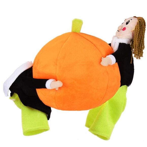 Dog Cat Halloween Costume Premium Pumpkin Funny Costume Small Breed Sz M - Picture 7 of 10